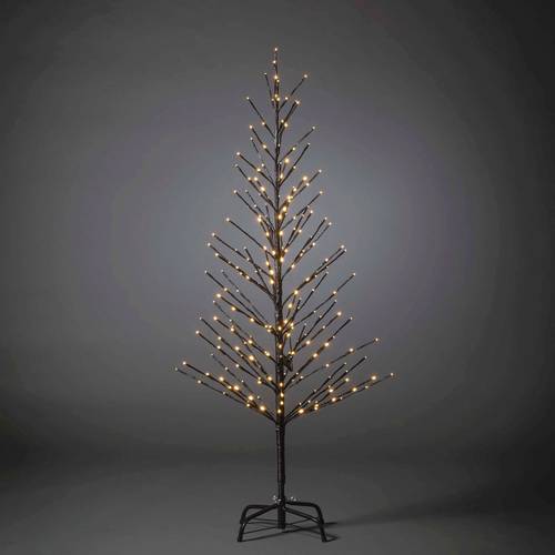 Konstsmide LED-Baum Baum 150 cm EEK: G (A - G) Bernstein Schwarz