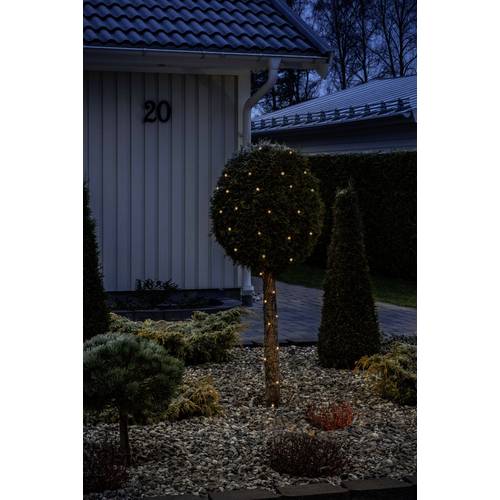 Konstsmide 6461-830 Micro-Lichterkette Tropfen Außen EEK: F (A - G) netzbetrieben Anzahl Leuchtmittel 300 LED Bernstein ...