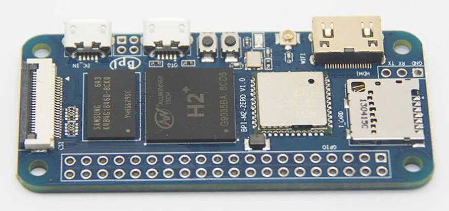 Banana PI BPi-M2+Zero Banana Pi BPI-M2-ZERO 512 MB 4 x 1.2 GHz-2