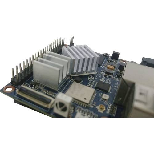Allnet B0001050002_Heat Sink(aluminum) Kühlkörper Passend für (Entwicklungskits): Banana Pi