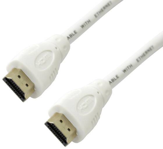 TECHly HDMI Anschlusskabel HDMI-A Stecker, HDMI-A Stecker 3.00 m Schwarz ICOC-HDMI-4-030NWT HDMI-Kabel-3