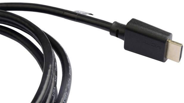 TECHly HDMI Anschlusskabel HDMI-A Stecker, HDMI-A Stecker 2.00 m Schwarz ICOC-HDMI21-8-020 10K UHD HDMI-Kabel-2