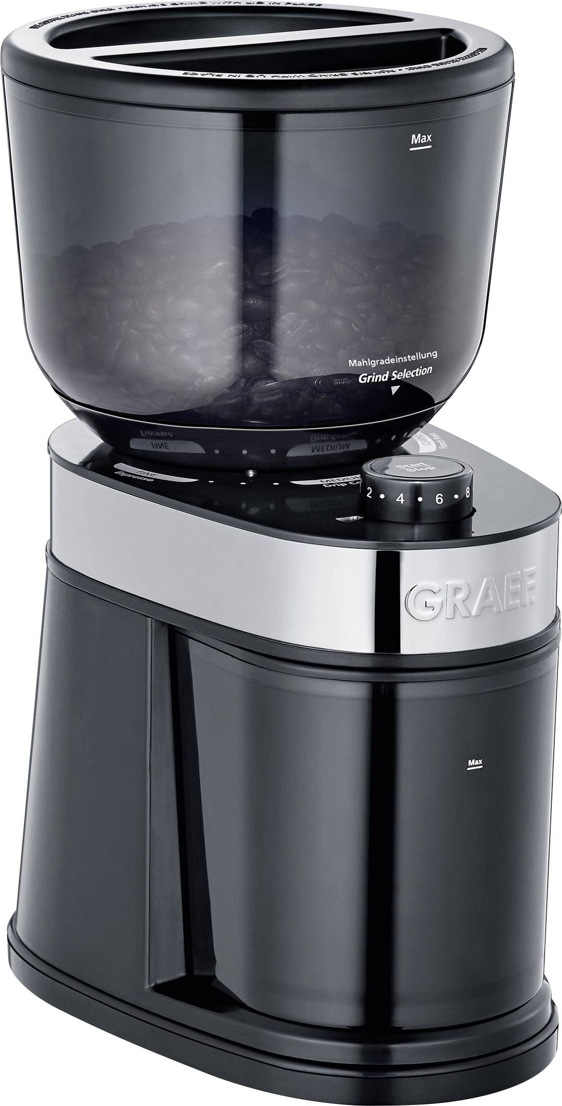 Graef Young CM 202 - Kaffeemühle - 130 W - Schwarz