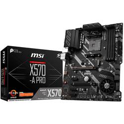 Image of MSI Gaming X570-A Pro Mainboard Sockel (PC) AMD AM4 Formfaktor (Details) ATX Mainboard-Chipsatz AMD® X570