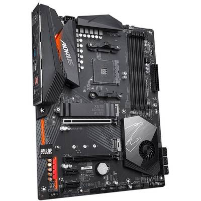Gigabyte X570 AORUS ELITE Mainboard Sockel (PC) AMD® AM4 Formfaktor (Details) ATX Mainboard-Chipsatz AMD® X570-2