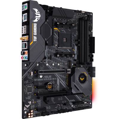 Asus TUF Gaming X570-Plus (WI-FI) Mainboard Sockel (PC) AMD® AM4 Formfaktor (Details) ATX Mainboard-Chipsatz AMD® X570-3