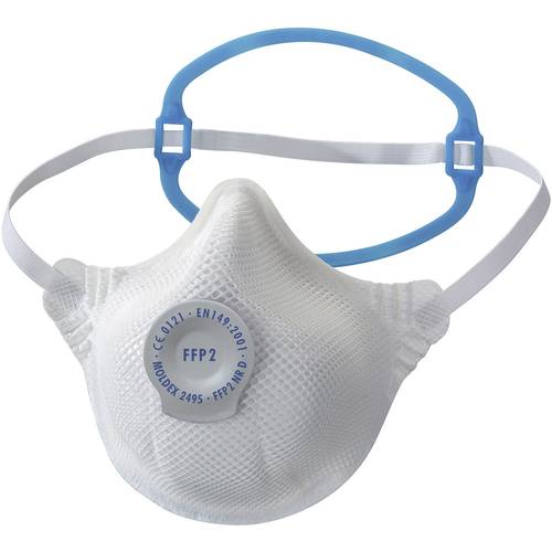 Thumbnail - Moldex Smart Solo 249501 Feinstaubmaske mit Ventil FFP2 D 20 St. EN 149:2001, EN 149:2009 DIN 149:2001, DIN 149:2009