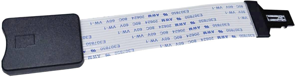 Radxa Kabelsatz [1x MicroSD-Stecker - 1x MicroSD-Karten-Slot] Weiß