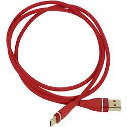 Image of Radxa RockPi_USB2.0_Type_AtoC Strom-Kabel [1x USB 2.0 Stecker A - 1x USB-C™ Stecker] 1.00 m Rot