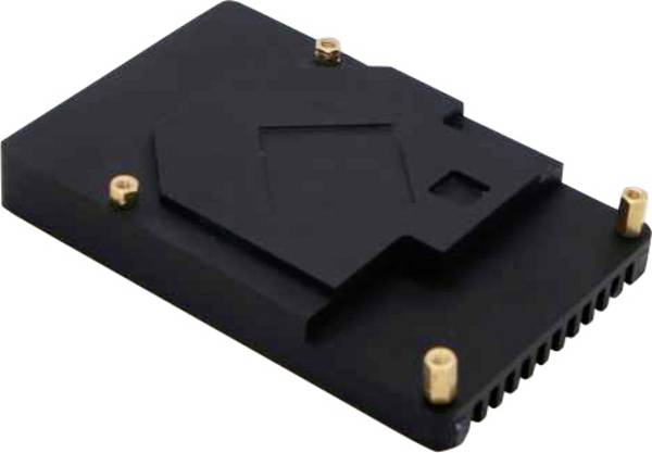 Radxa RockPi_Heatsink Kühlkörper Passend für (Entwicklungskits): Rock Pi Schwarz