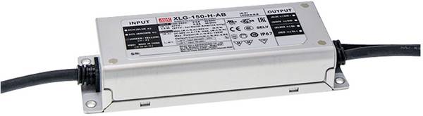 MEAN WELL XLG-150-24-A LED-Treiber Konstantspannung, Konstantstrom 150 W 3.2 - 6.25 A 24 V/DC Möbelzulassung, Outdoor, PFC-Schaltkreis, einstellbar, Überlastschutz, Überspannung, Montage auf entflammbaren Oberflächen 1 St.