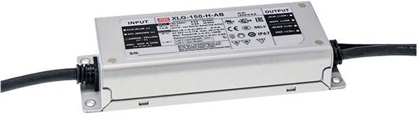 MEAN WELL XLG-150-M-AB LED-Treiber Konstantleistung 150 W 700 - 2100 mA 60 - 107 V/DC 3 in 1 Dimmer Funktion, Möbelzulassung, Outdoor, PFC-Schaltkreis, dimmbar, einstellbar, Überlastschutz, Überspannung, Montage auf entflammbaren Oberflächen 1 St.