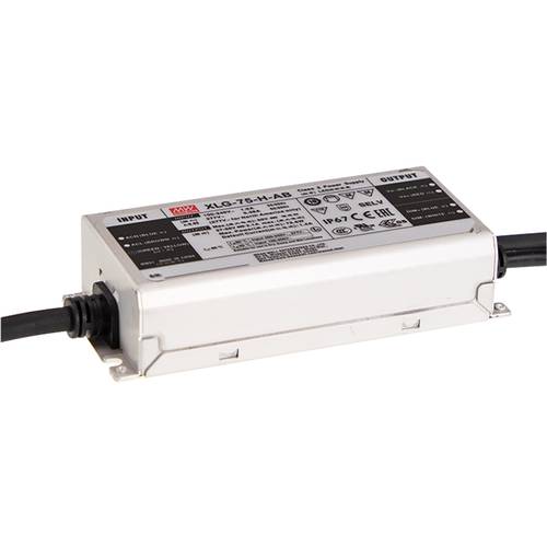 Thumbnail - MEAN WELL XLG-75-12-A LED-Treiber Konstantspannung, Konstantstrom 60 W 2500 - 5000 mA 12 V/DC PFC-Schaltkreis, einstellb...