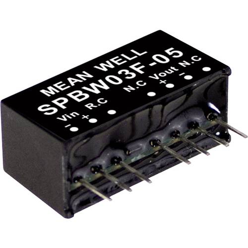 Thumbnail - MEAN WELL SPBW03G-03 DC/DC-Wandlermodul 700 mA 3 W Anzahl Ausgänge: 1 x Inhalt 1 St.