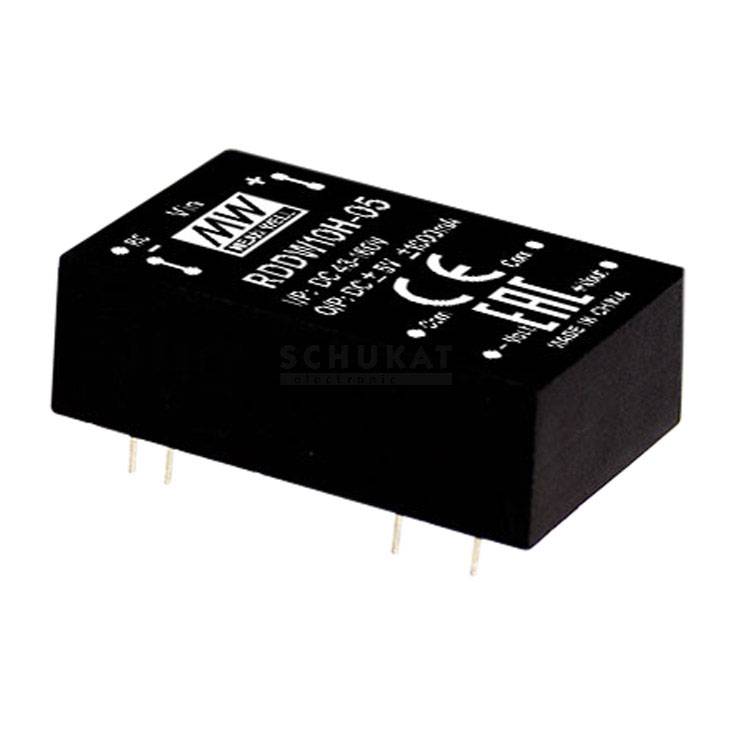 MEAN WELL RDDW10H-12 DC/DC-Wandler 416mA 10W Anzahl Ausgänge: 2 x Inhalt 1St.