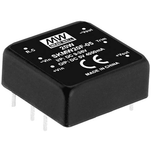 MEAN WELL SKMW20F-12 DC/DC-Wandler 1.67 A 20 W Anzahl Ausgänge: 1 x Inhalt 1 St.