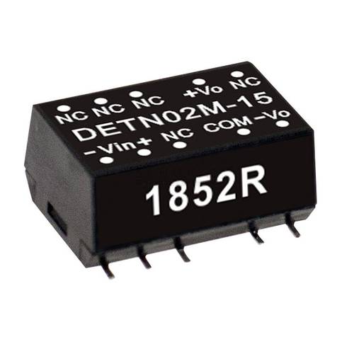MEAN WELL DETN02M-12 DC/DC-Wandlermodul 84 mA 2 W Anzahl Ausgänge: 2 x Inhalt 1 St.