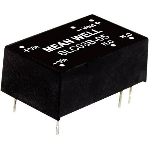 MEAN WELL SLC03B-12 DC/DC-Wandlermodul 250 mA 3 W Anzahl Ausgänge: 1 x Inhalt 1 St.