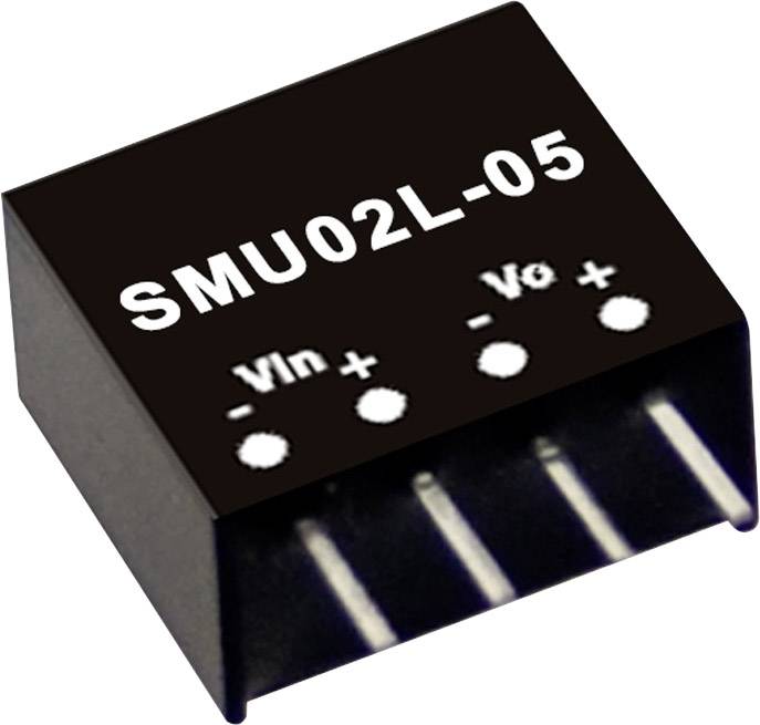 MEAN WELL SMU02N-15 DC/DC-Wandlermodul 133mA 2W Anzahl Ausgänge: 1 x Inhalt 1St.