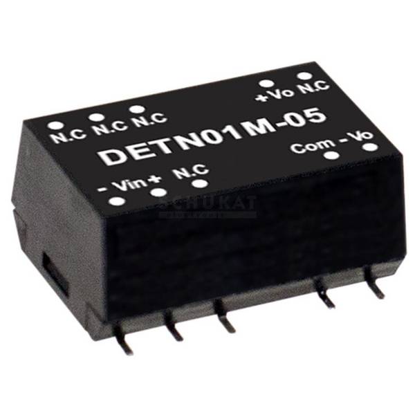 MEAN WELL DETN01L-15 DC/DC-Wandlermodul 34 mA 1 W Anzahl Ausgänge: 2 x Inhalt 1 St.