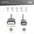 Ein USB-Kabel mit Typ-C und Typ-A Anschlüssen, geeignet für High-Speed-Datenübertragung und Power Delivery mit bis zu 480 Mbit/s und 1 m Länge.