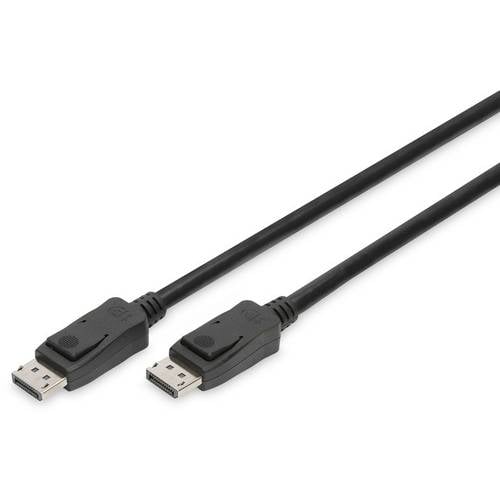 Digitus DisplayPort Anschlusskabel DisplayPort Stecker, DisplayPort Stecker 2.00 m Schwarz AK-340106-020-S 8K UHD, vergo...