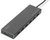 Digitus DA-70241-1 USB-Hub 7 Port USB-A USB 3.0 5 GBit/s mit Aluminiumgehäuse Schwarz DA-70241-1