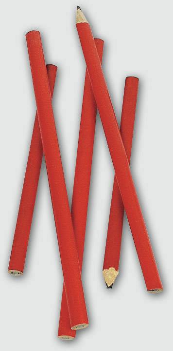 Brüder Mannesmann M 409-180 Brüder Mannesmann Zimmermannsbleistift, 180 mm   M 409-180