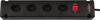 Brennenstuhl 1150652314 Steckdosenleiste mit Schalter 4fach Schwarz CH-Stecker 1 St.