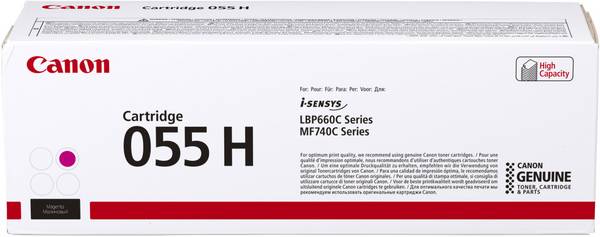 Canon Toner 055 H Original  Magenta 5900 Seiten 3018 C 002
