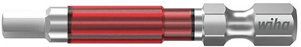 Wiha 42124  Sechskant-Bit Antrieb: 1/4" (6.3 mm) Abtrieb: Sechskant 3