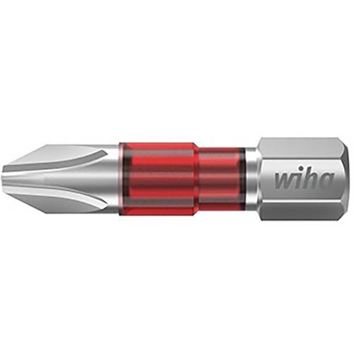 Thumbnail - Wiha 42100 Kreuzschlitz-Bit PH 2 Molybdän-Vanadium-Stahl gehärtet 5 St.
