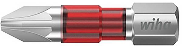 Wiha 42103  Kreuzschlitz-Bit Antrieb: 1/4" (6.3 mm) Abtrieb: Kreuzschlitz Pozidriv PZ 3