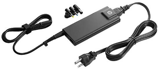 HP Slim with USB AC Adapter - Netzteil - 90 Watt - Europa - für HP 14, 15, 27, ENVY 17, ENVY x360, Pavilion 15, 27, Pavilion x360, Spectre x360