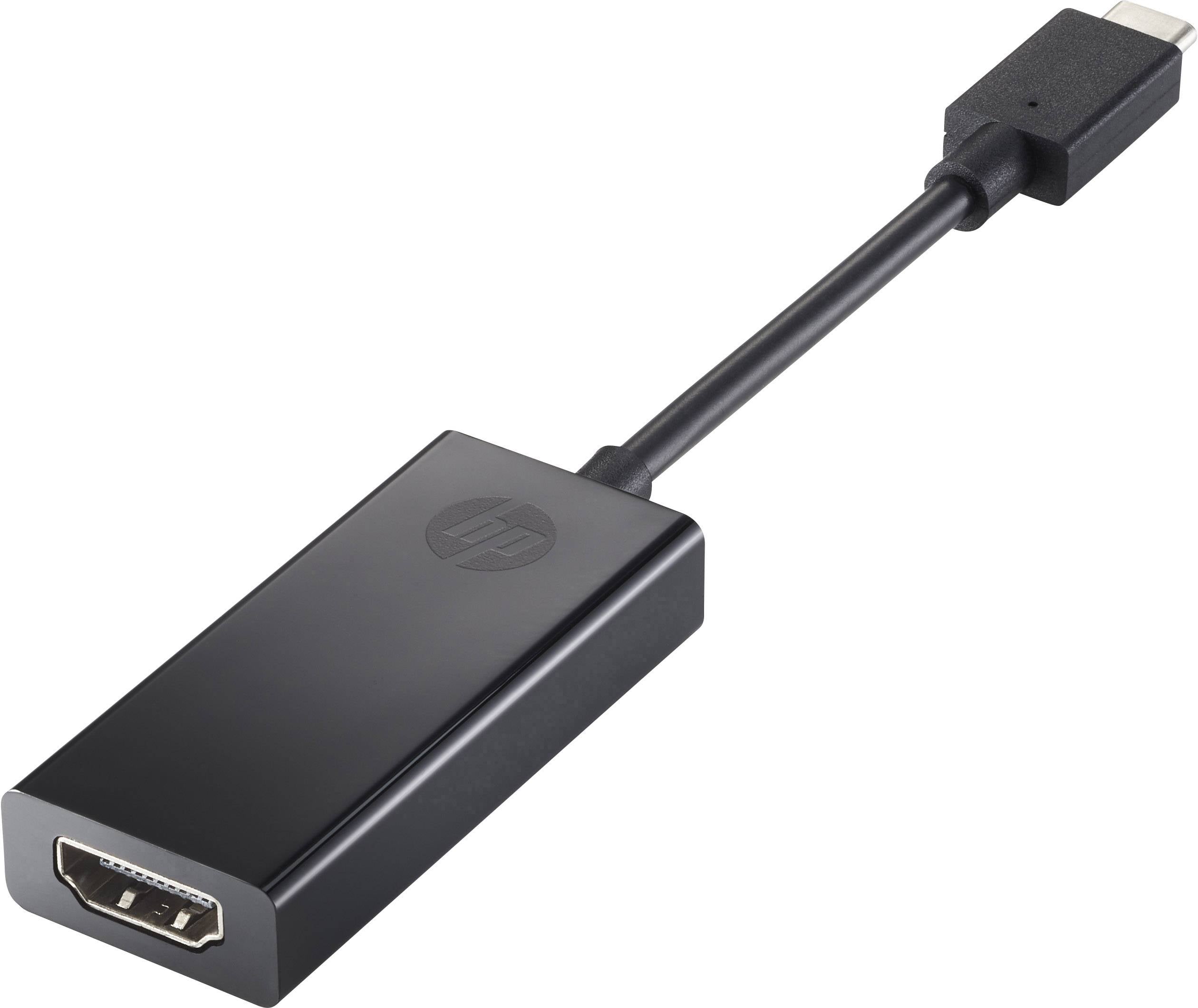 HP 2PC54AA#ABB USB-C® / HDMI Adapter [1x USB-C® Stecker - 1x HDMI-Buchse] Schwarz