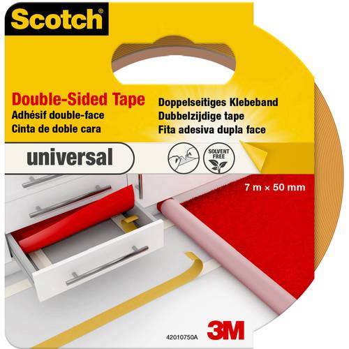 3M universal 42010750 Klebeband Scotch® Hellbraun (L x B) 7 m x 50 mm 1 St.