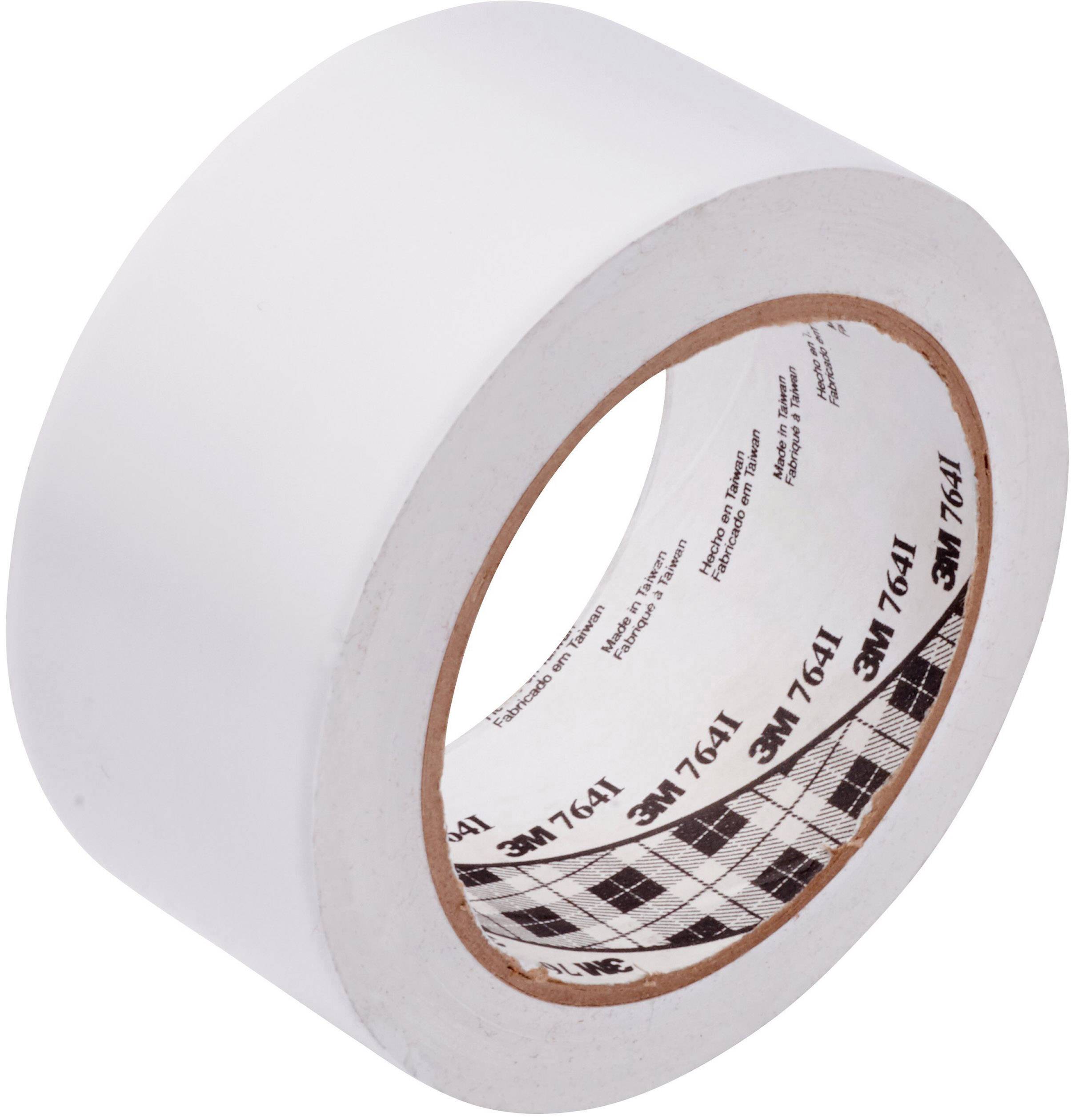PVC tape 3M 764IWEIS, (d x š) 33 m x 50 mm, guma-pryskyřice, bílá, 1 ks