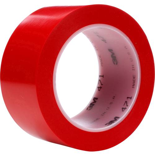 3M 471F 471R50 PVC-Klebeband Rot (L x B) 33 m x 50 mm 1 St.