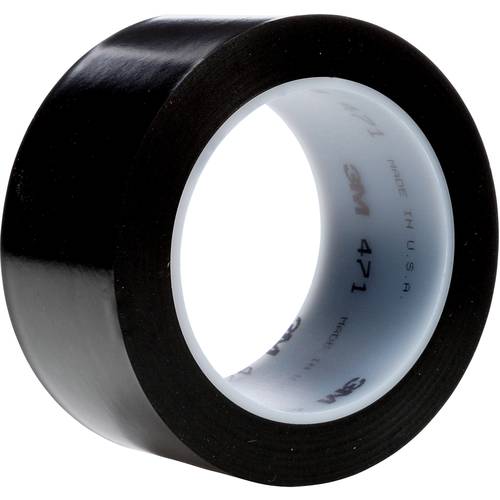 3M 471F 471S50 PVC-Klebeband Schwarz (L x B) 33 m x 50 mm 1 St.