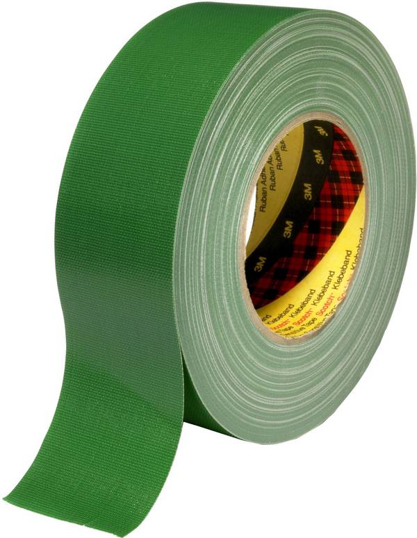 3M  389GR50 Gewebeklebeband  Grün (L x B) 50 m x 50 mm 1 St.