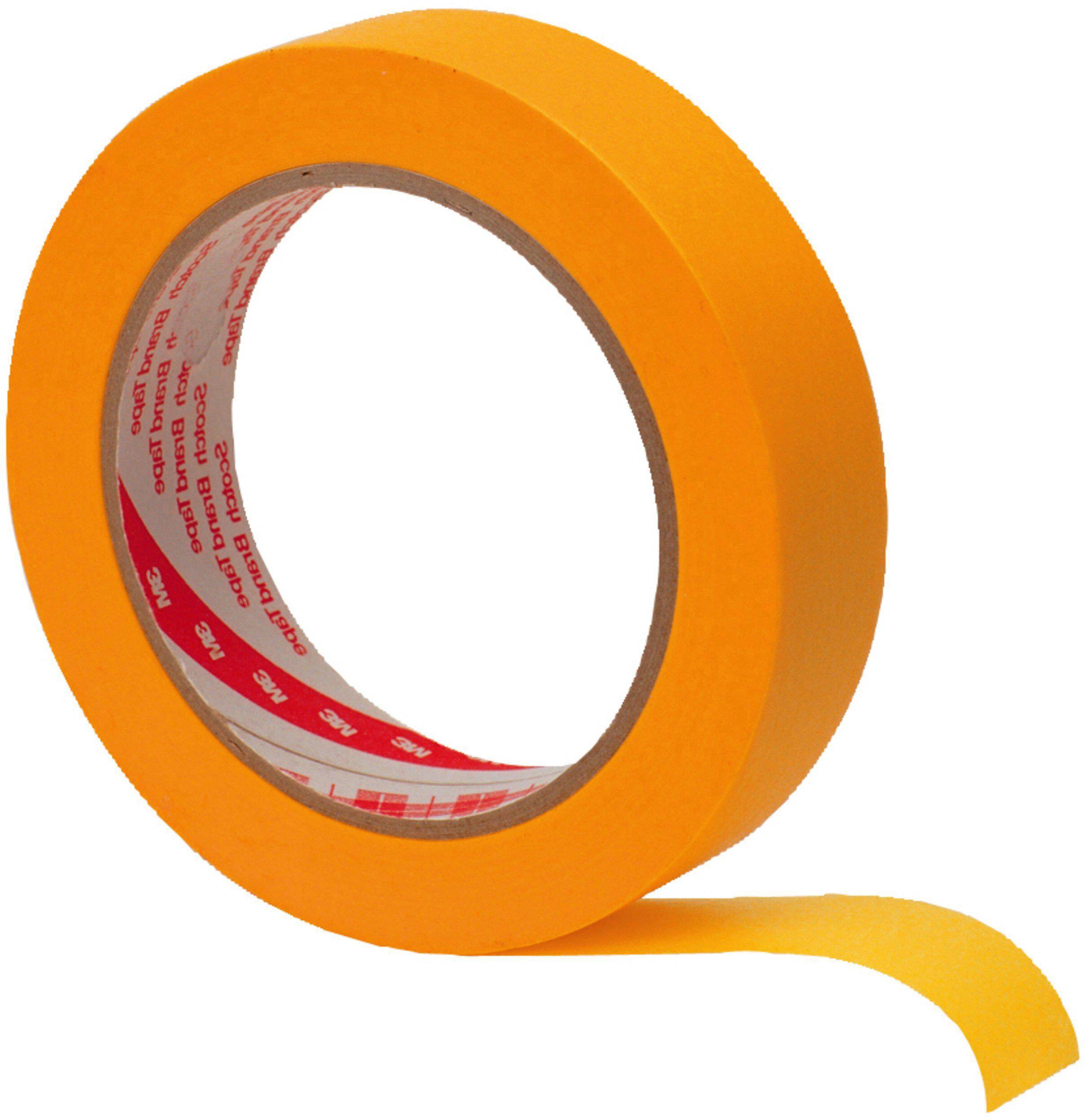 Malířská krycí páska 3M Gold 244 2441850, (d x š) 50 m x 18 mm, akryl, zlatá, 1 ks