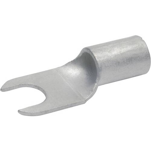 Klauke 1650C5 Gabelkabelschuh 4 mm² 6 mm² Unisoliert Silber 1 St.