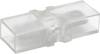 Klauke 80012 Flachsteckverbinder Steckbreite: 6.30 mm Steckdicke: 0.80 mm 180 ° Vollisoliert Transparent 1 St.