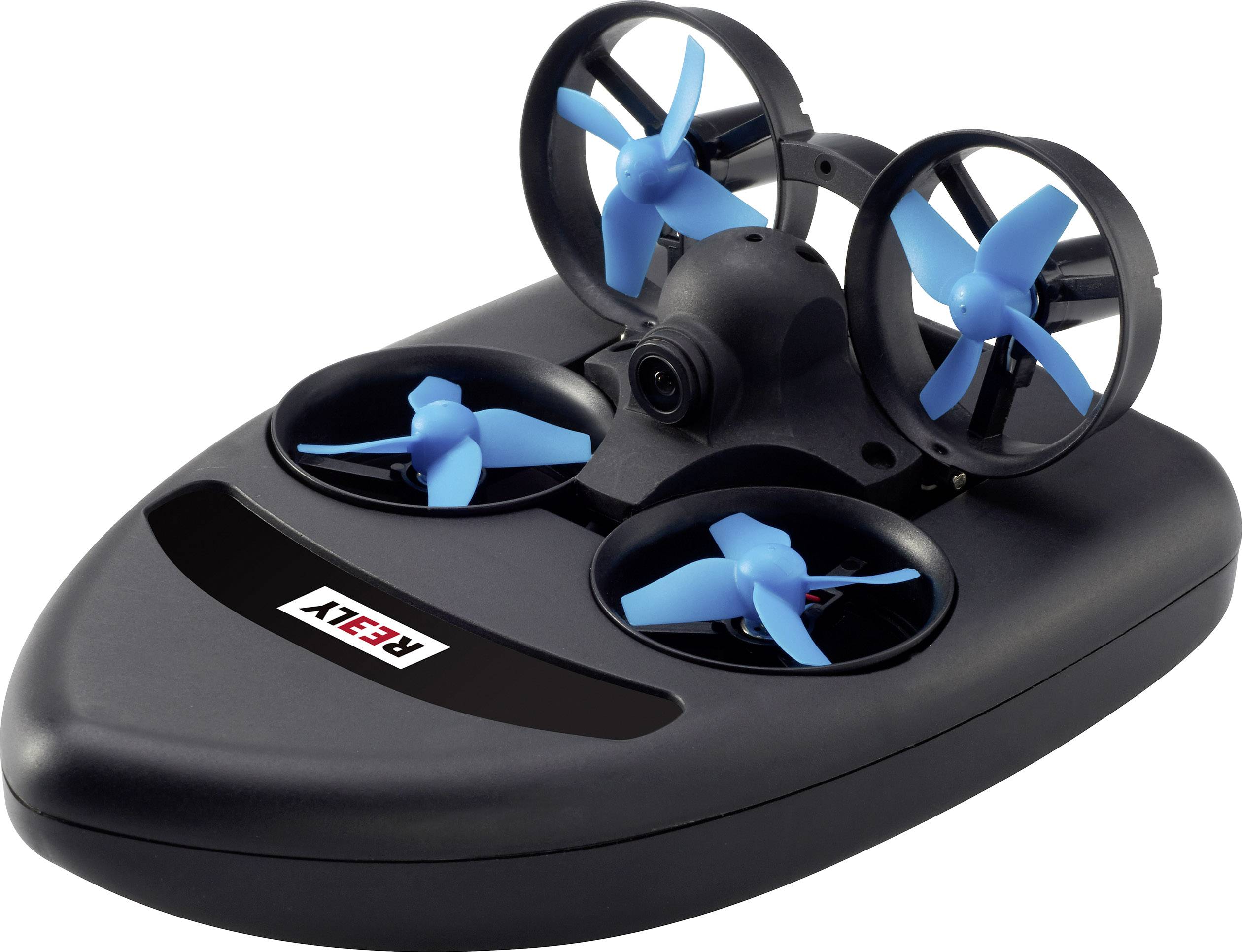 Obrázok Dron Reely Vortex Mini 2 in 1 drone and hovercraft FPV, RtF, funkcia prevrátenia, kompatibilné s aplikáciou / smartphonom, vr. diaľkového riadenia, bezhlavý režim, stabilizácia obrazu, vr. kamery, automatický štart / pristátie