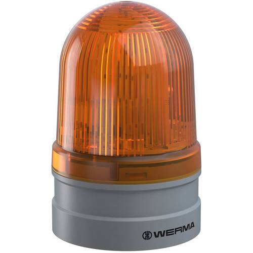 Werma Signaltechnik Signalleuchte Midi TwinFLASH 12/24VAC/DC YE 261.320.70 Gelb 12 V/DC