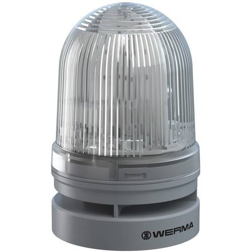 Thumbnail - Werma Signaltechnik Signalleuchte Midi TwinLIGHT Combi 115-230VAC CL 461.410.60 Klar 230 V/AC 110 dB