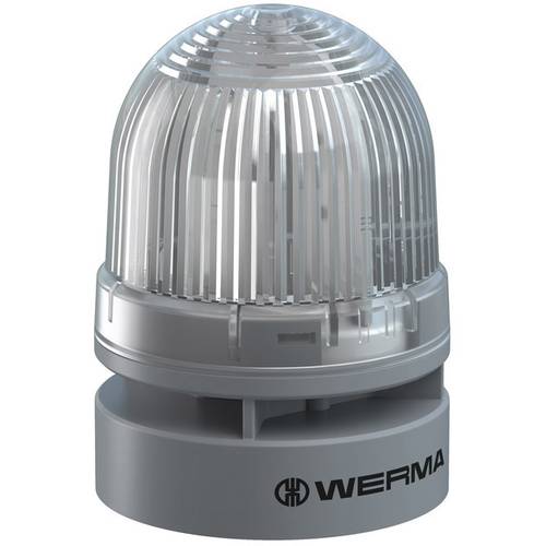 Werma Signaltechnik Signalleuchte Mini TwinLIGHT Combi 24VAC/DC CL 460.410.75 Klar 24 V/DC 95 dB