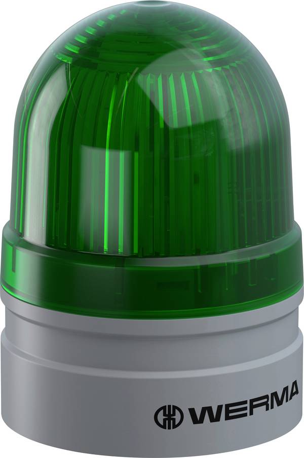 Werma Signaltechnik Signalleuchte  Mini TwinLIGHT 115-230VAC GN 260.210.60  Grün  230 V/AC