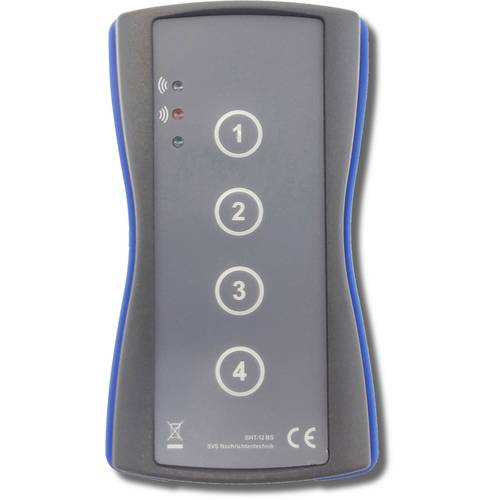 SVS Nachrichtentechnik SHT-12 BS 4-Kanal Handsender Reichweite max. (im Freifeld): 1000 m 4.5 V