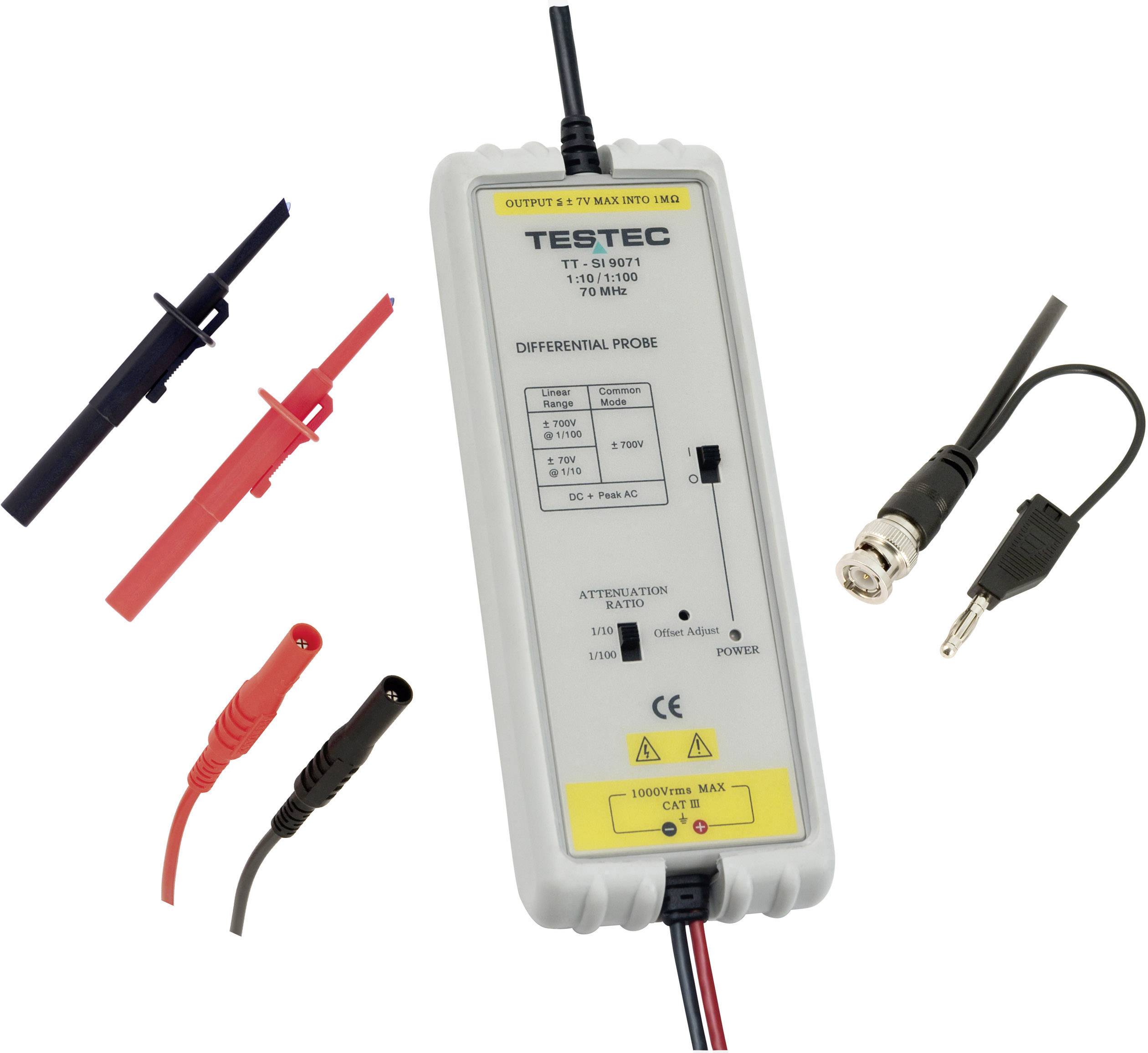 Sonde différentielle 70 MHz : TT-SI 9071